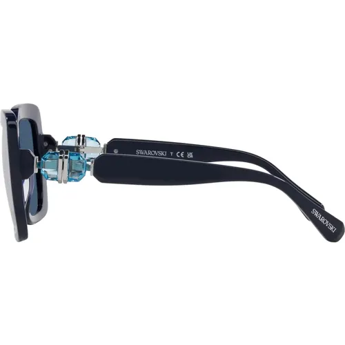 Stylische Sonnenbrille Sk6001 , Damen, Größe: 55 MM - Swarovski - Modalova