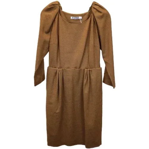 Pre-owned Wool dresses , female, Sizes: M - Jil Sander Pre-owned - Modalova