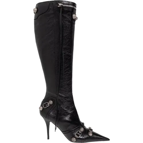 High Boots , female, Sizes: 4 1/2 UK - Balenciaga - Modalova