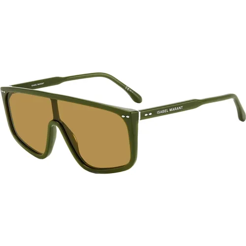 Grün/Gelbe Sonnenbrille , Damen, Größe: ONE Size - Isabel marant - Modalova