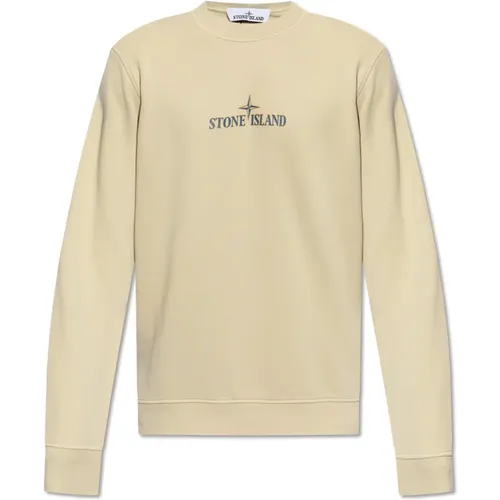 Sweatshirt mit Logo , Herren, Größe: XL - Stone Island - Modalova