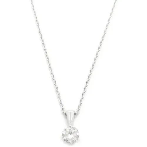 Pre-owned White Gold necklaces , female, Sizes: ONE SIZE - Celine Vintage - Modalova