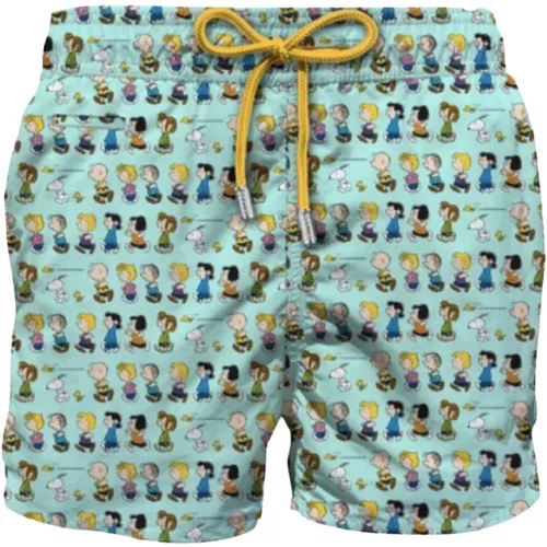 Men's Beachwear Peanuts Special Edition , male, Sizes: S, L, 2XL - MC2 Saint Barth - Modalova