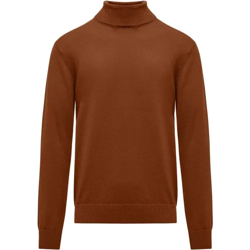 Soft Turtleneck Sweater , male, Sizes: L, M, S - BomBoogie - Modalova