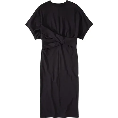 Crossed Cotton Dress , female, Sizes: M, S, L - closed - Modalova
