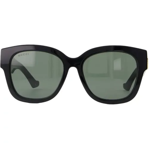 Schwarze Acetat Sonnenbrille - Gg1550Sk , Damen, Größe: 54 MM - Gucci - Modalova