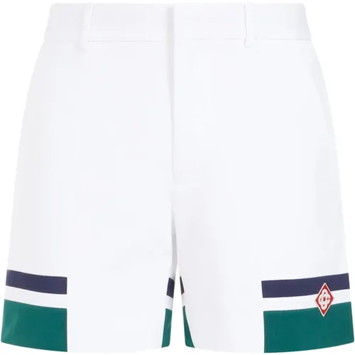 Tailoring Shorts with Stripes , male, Sizes: M - Casablanca - Modalova