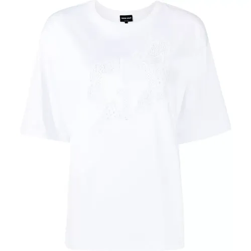 T-shirts , female, Sizes: 2XS, S - Giorgio Armani - Modalova