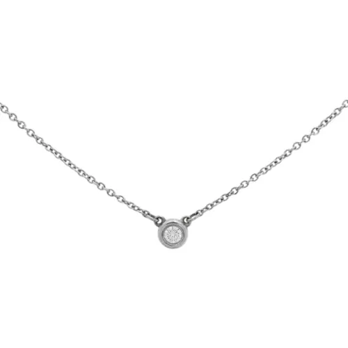 Pre-owned Metal necklaces , female, Sizes: ONE SIZE - Tiffany & Co. Pre-owned - Modalova