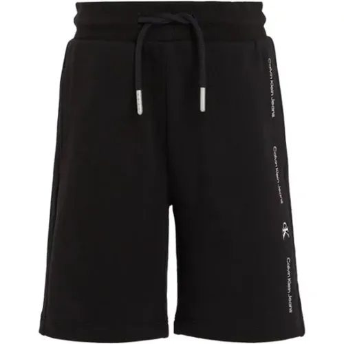 Minimalistische Sportliche Bermuda-Shorts - Calvin Klein - Modalova