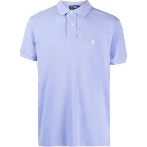 Cotton Polo Shirt with Embroidered Logo , male, Sizes: L, M, S, XL - Ralph Lauren - Modalova