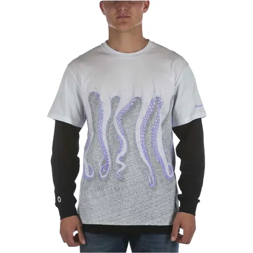 T-Shirts , Herren, Größe: XS - Octopus - Modalova