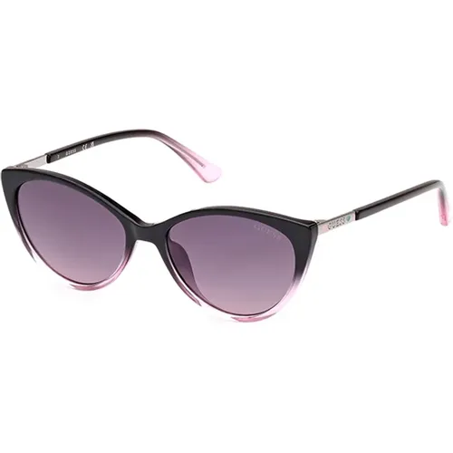 Stylish Sunglasses with Gray Lens , female, Sizes: 48 MM - Guess - Modalova