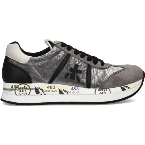 Stylish Women`s Sneakers with Unique Patterns , female, Sizes: 8 UK - Premiata - Modalova