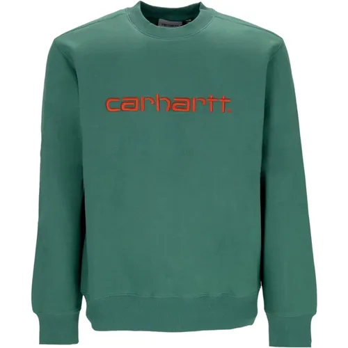 Bonsai/brick Crewneck Sweatshirt - Carhartt WIP - Modalova