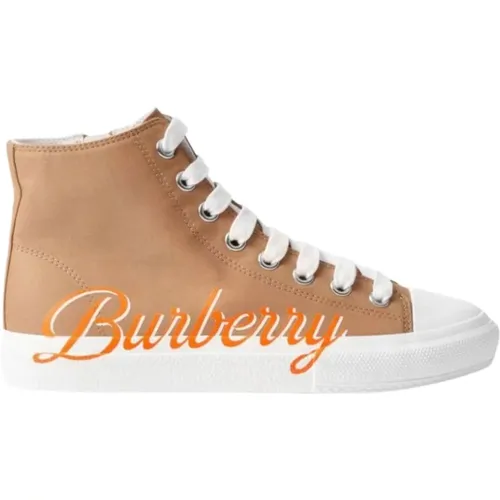 Hohe Sneakers für Kinder in - Burberry - Modalova