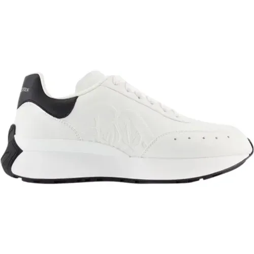 Pre-owned Leather sneakers , female, Sizes: 3 UK - Alexander McQueen Pre-owned - Modalova