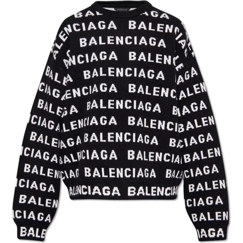 Pullover mit Logo Balenciaga - Balenciaga - Modalova