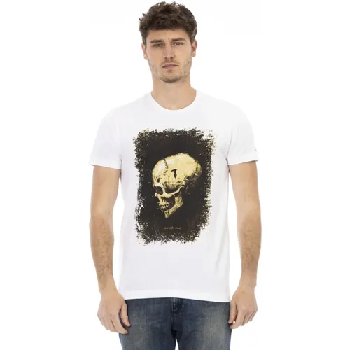 Kleidung T-Shirt,Casual T-Shirt mit Rundhalsausschnitt - Trussardi - Modalova