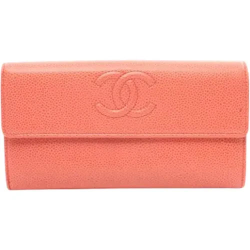 Pre-owned Leather wallets , female, Sizes: ONE SIZE - Chanel Vintage - Modalova