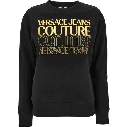 Pullover , Damen, Größe: L - Versace Jeans Couture - Modalova