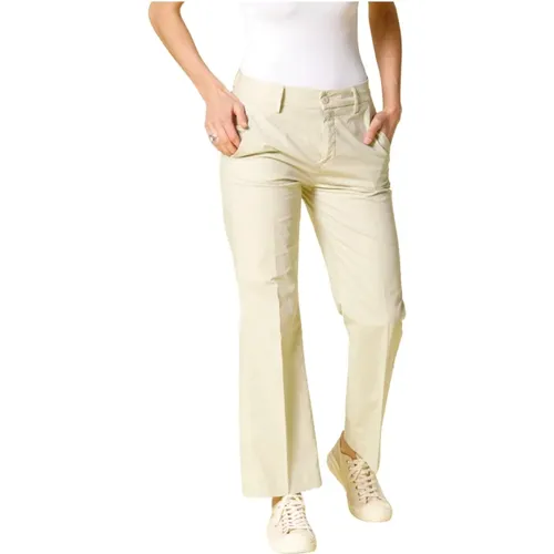 Grüne Cropped Chino Hose Mason's - Mason's - Modalova