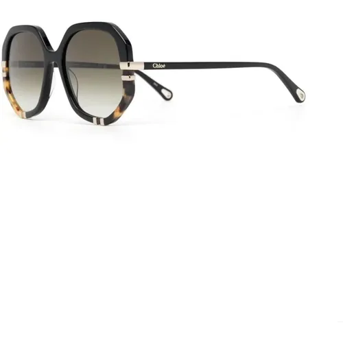 Ch0105S 006 Sunglasses , female, Sizes: 55 MM - Chloé - Modalova