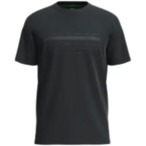 Schwarzes T-Shirt für Männer , Herren, Größe: S - Hugo Boss - Modalova