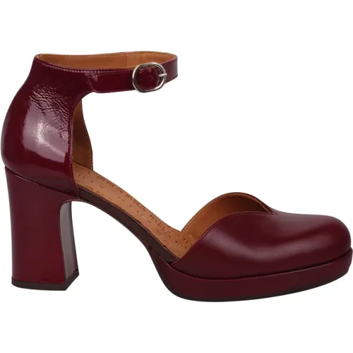 Damaho45 Pumps with Wide Heel , female, Sizes: 6 1/2 UK, 5 1/2 UK, 6 UK - Chie Mihara - Modalova