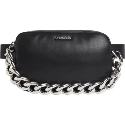 Stylish Puffed Waistbag , female, Sizes: ONE SIZE - Calvin Klein - Modalova