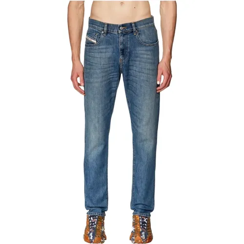 Slim Fit Denim Jeans , Herren, Größe: W29 - Diesel - Modalova