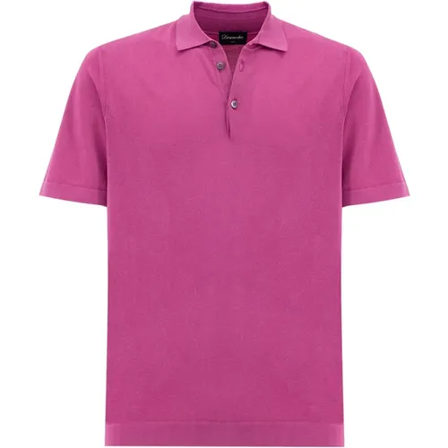 Classic Cotton Polo Shirt , male, Sizes: L - Drumohr - Modalova