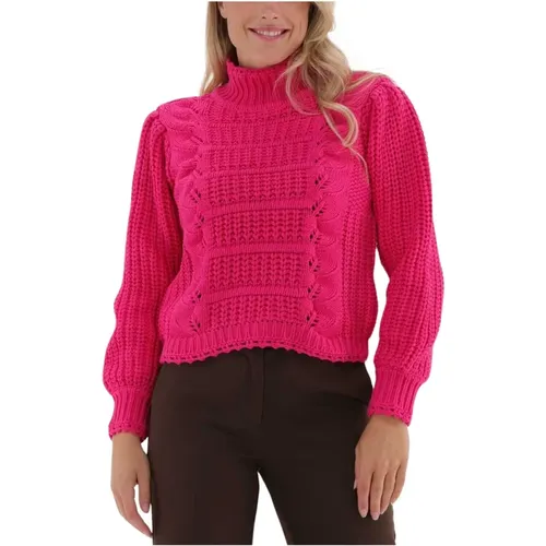 Rosa Strickpullover Y.A.S - Y.A.S - Modalova