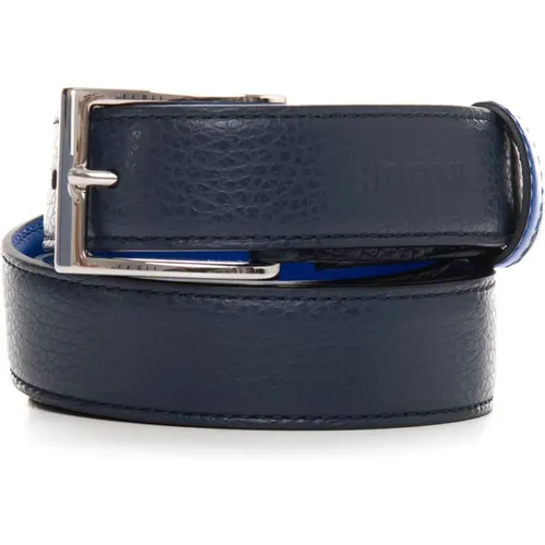 Reversible Leather Belt , male, Sizes: ONE SIZE - Hogan - Modalova
