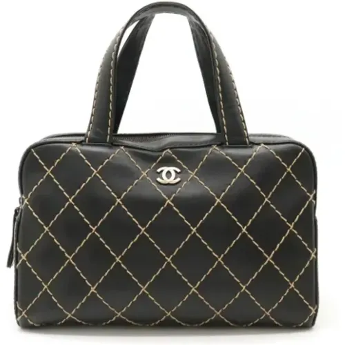 Pre-owned Leather chanel-bags , female, Sizes: ONE SIZE - Chanel Vintage - Modalova