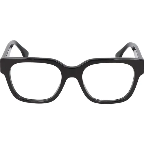 Quadratische Azetatbrille , unisex, Größe: 53 MM - Fendi - Modalova