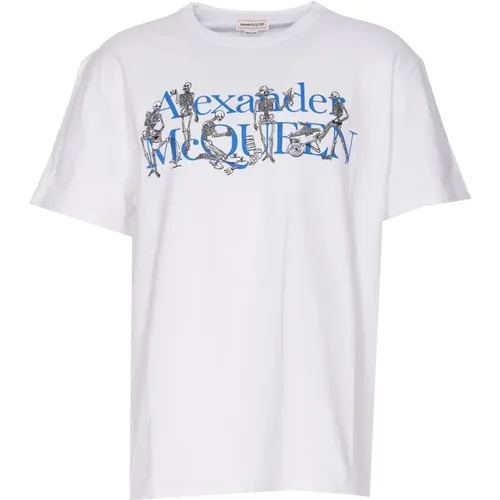 T-shirts and Polos , male, Sizes: L, M, XL - alexander mcqueen - Modalova