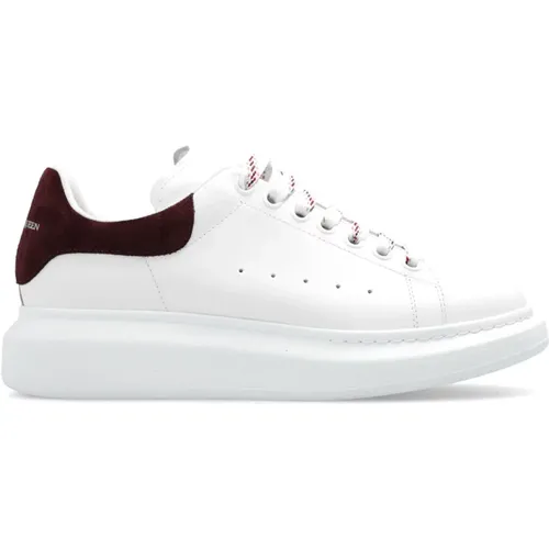 Weiße Oversized Low-Top Sneakers , Damen, Größe: 34 EU - alexander mcqueen - Modalova