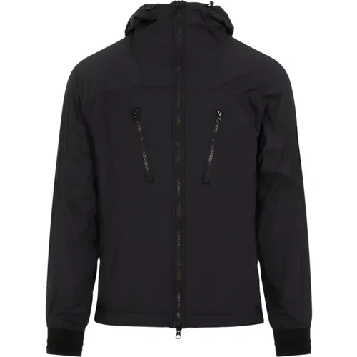 Schwarze Packbare Jacke Ss24 Stil , Herren, Größe: M - Stone Island - Modalova