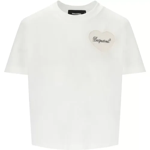 T-Shirts , Damen, Größe: XS - Dsquared2 - Modalova