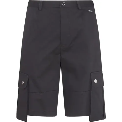 Schwarze knielange Bermuda-Shorts , Herren, Größe: 3XL - Dolce & Gabbana - Modalova