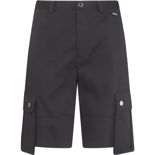 Schwarze knielange Bermuda-Shorts , Herren, Größe: L - Dolce & Gabbana - Modalova