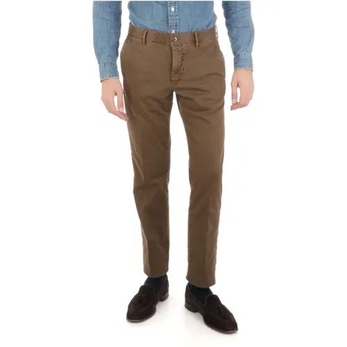 Men Clothing Trousers , male, Sizes: W38 - Incotex - Modalova