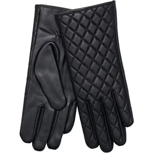 Quilted Leather Gloves , female, Sizes: XL, M, L - Btfcph - Modalova