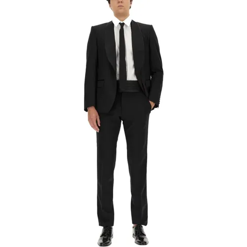 Elastic Waistband Suit Set , male, Sizes: XL - Dolce & Gabbana - Modalova