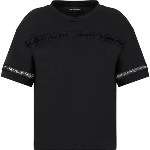 Stilvolle T-Shirts und Polos , Damen, Größe: XL - Emporio Armani - Modalova
