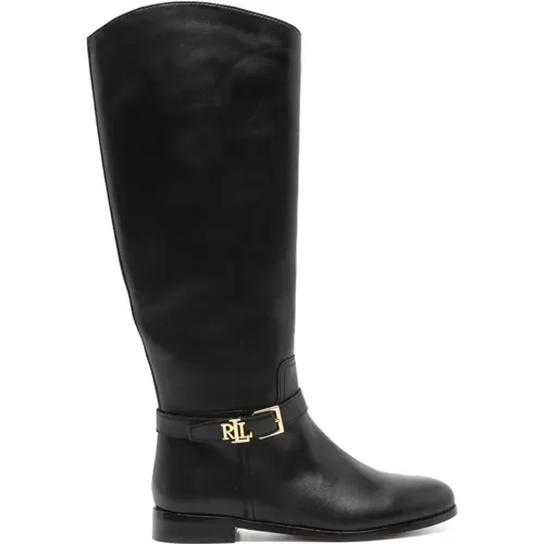 Hohe Stiefel Brooke , Damen, Größe: 36 1/2 EU - Ralph Lauren - Modalova