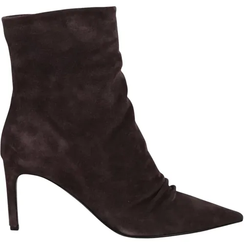 Sonia Ankle Boots with Stiletto Heel , female, Sizes: 3 UK, 4 UK, 5 1/2 UK - DEL Carlo - Modalova