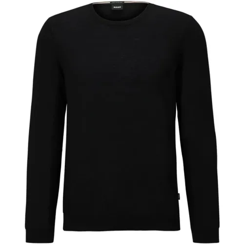 Slim Fit Wool Sweater , male, Sizes: M, XL, S, L, 2XL - Boss - Modalova