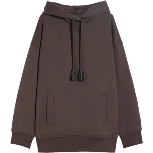 Braune Mirte Pullover für das Wochenende , Damen, Größe: S - Max Mara Weekend - Modalova